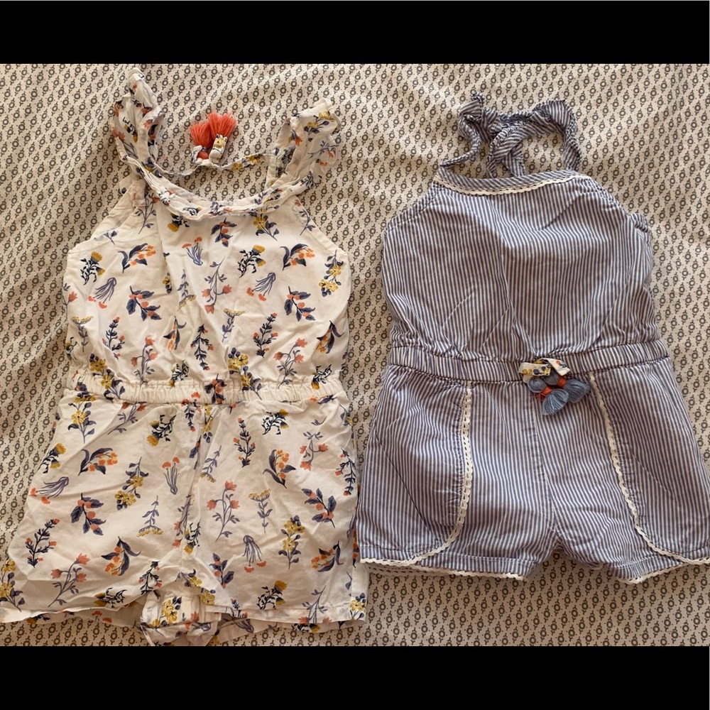 SAVANNAH toddler girl rompers